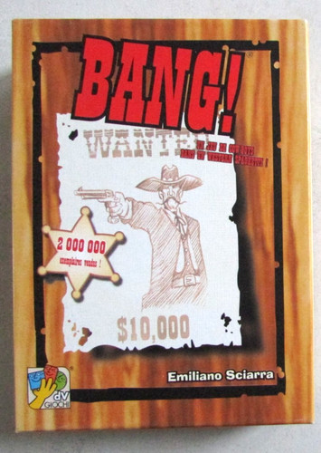 Jeu société bang - jeu,